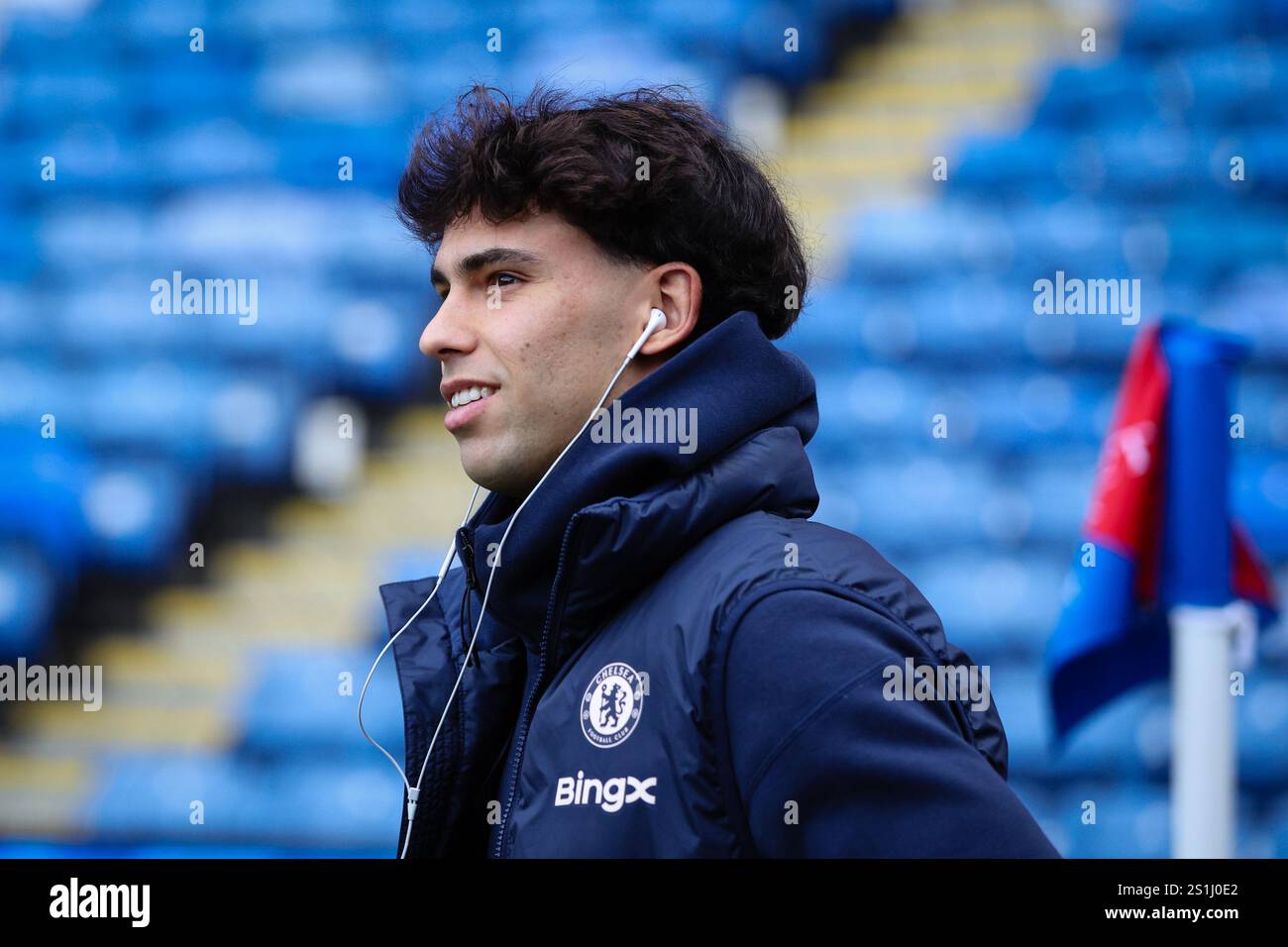 LONDRES, Royaume-Uni - 4 janvier 2025 : Joao Felix de Chelsea arrive devant le match de premier League entre Crystal Palace FC et Chelsea FC à Selhurst Park (crédit : Craig Mercer/ Alamy Live News) Banque D'Images LONDRES, Royaume-Uni - 4 janvier 2025 : Joao Felix de Chelsea arrive devant le match de premier League entre Crystal Palace FC et Chelsea FC à Selhurst Park (crédit : Craig Mercer/ Alamy Live News) Banque D'Images