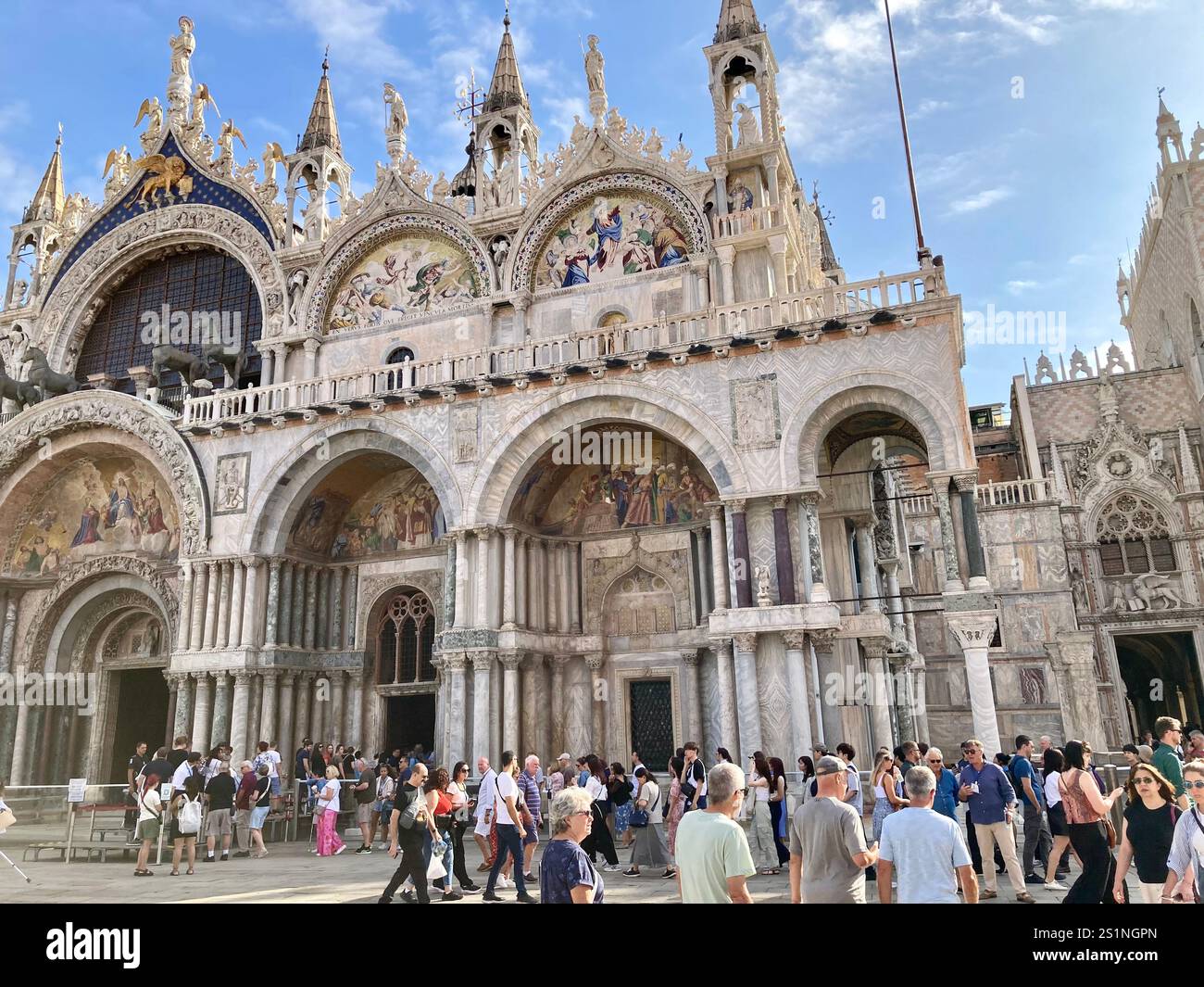 Basilique Saint-Marc, Venise - Image de stock capturée avec un smartphone