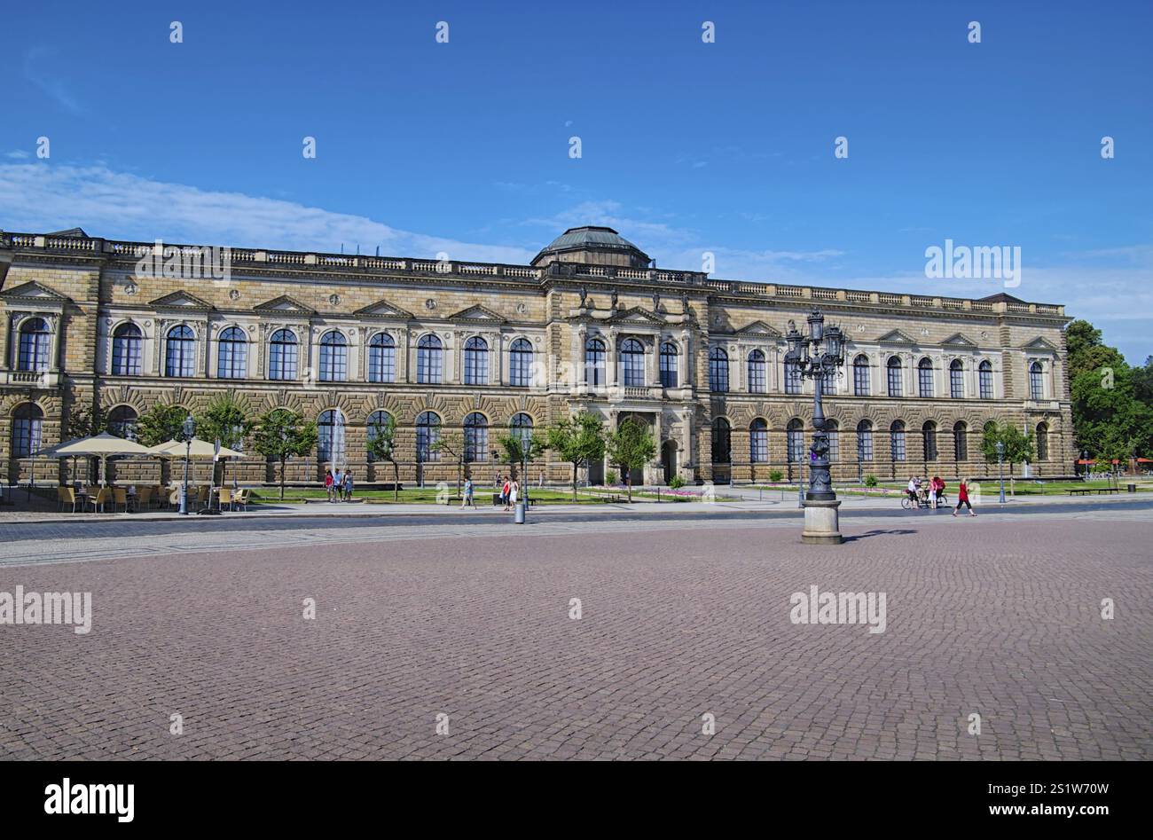 Bâtiments célèbres à Dresde Banque D'Images