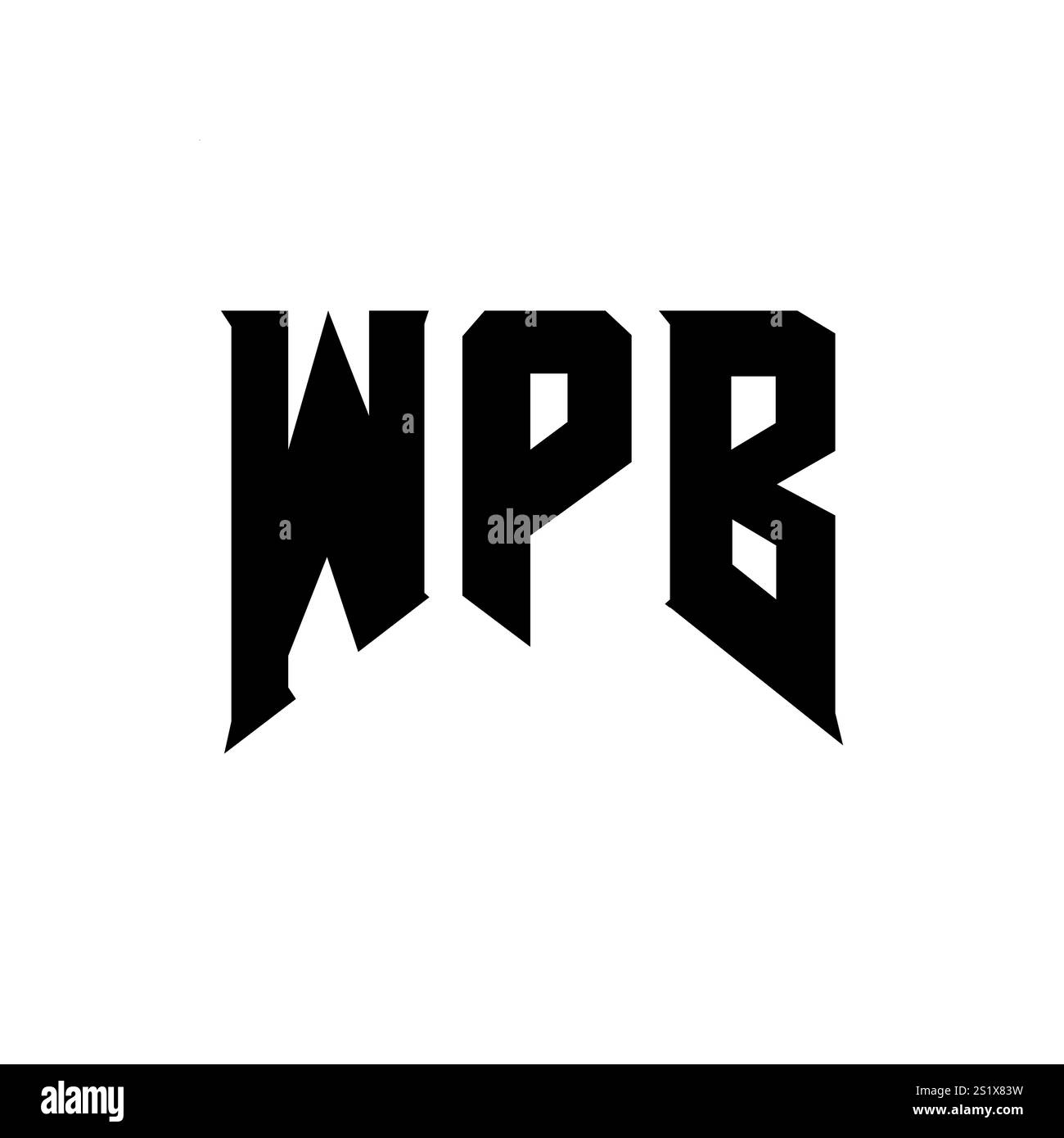 Logo d'entreprise wpb Banque d'images vectorielles - Alamy