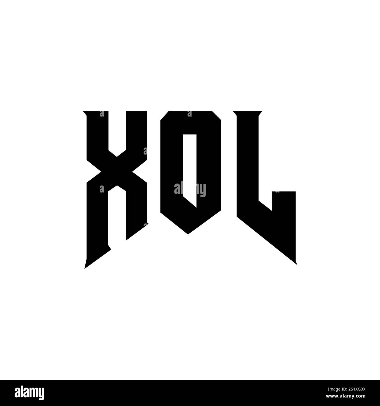 Logo xol Banque d'images vectorielles - Alamy