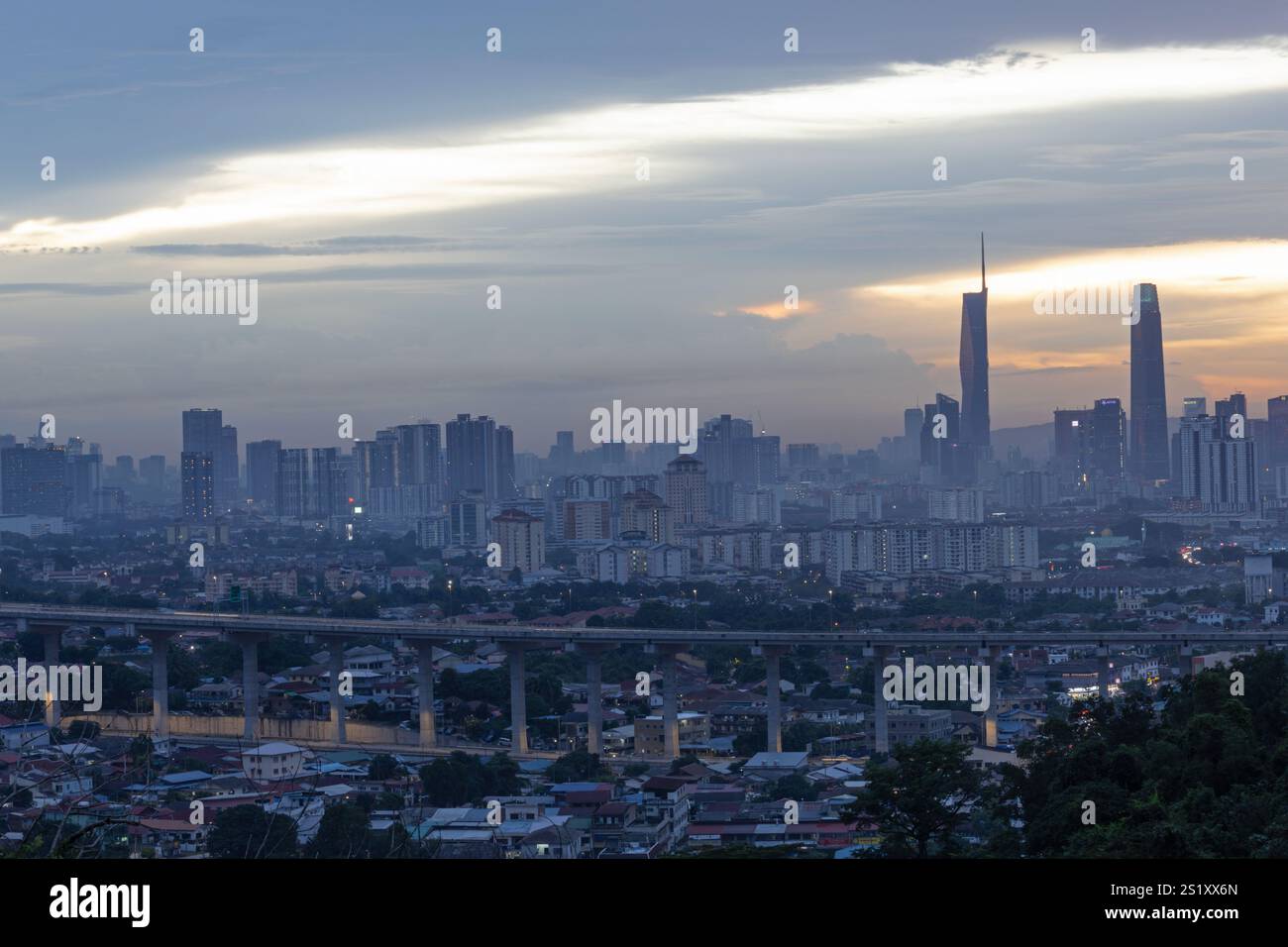 Point de vue d'Ampang Banque D'Images