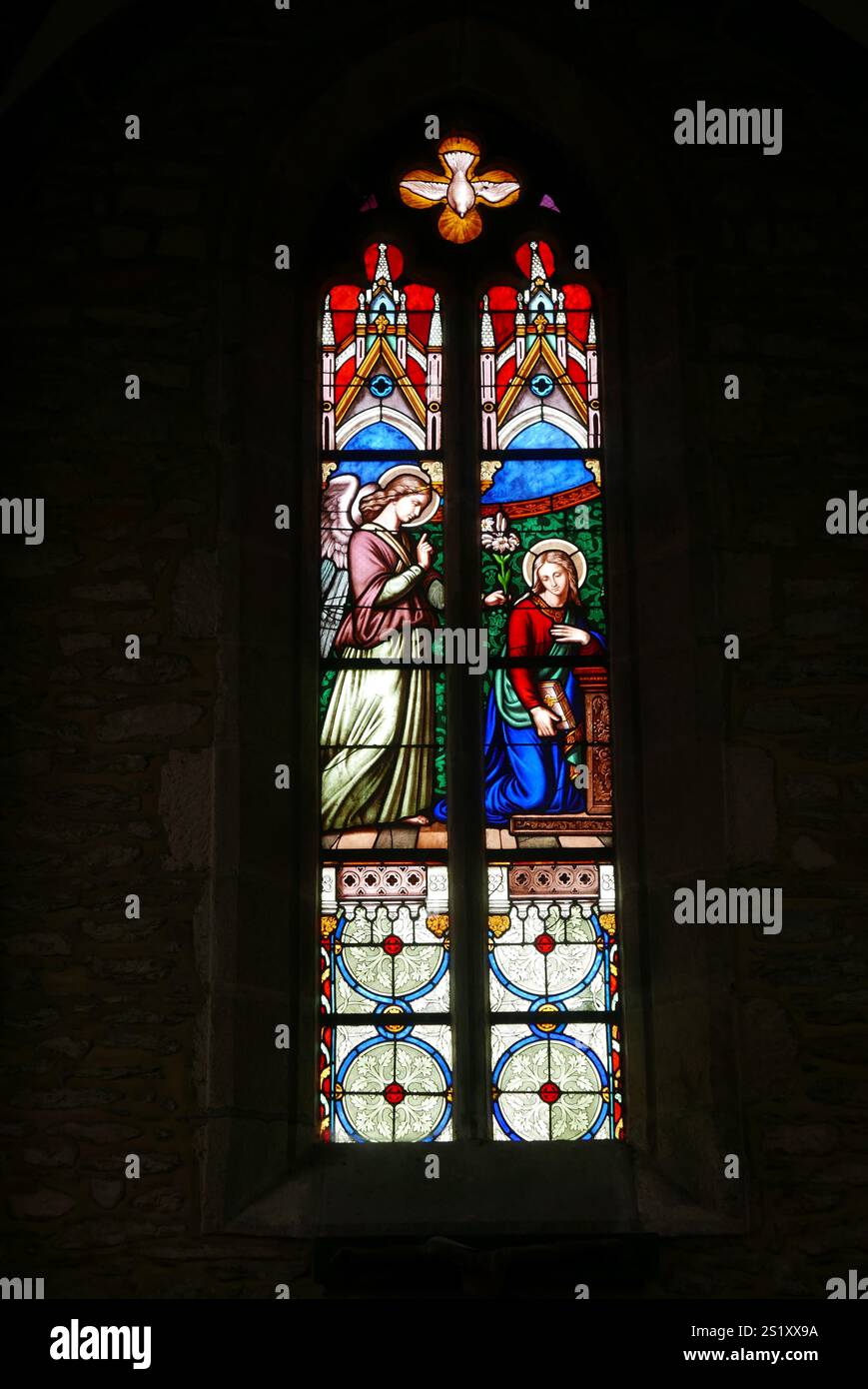 Landerneau, Egise Saint-Houardon, Finistère, Bretagne, France, Europe Banque D'Images
