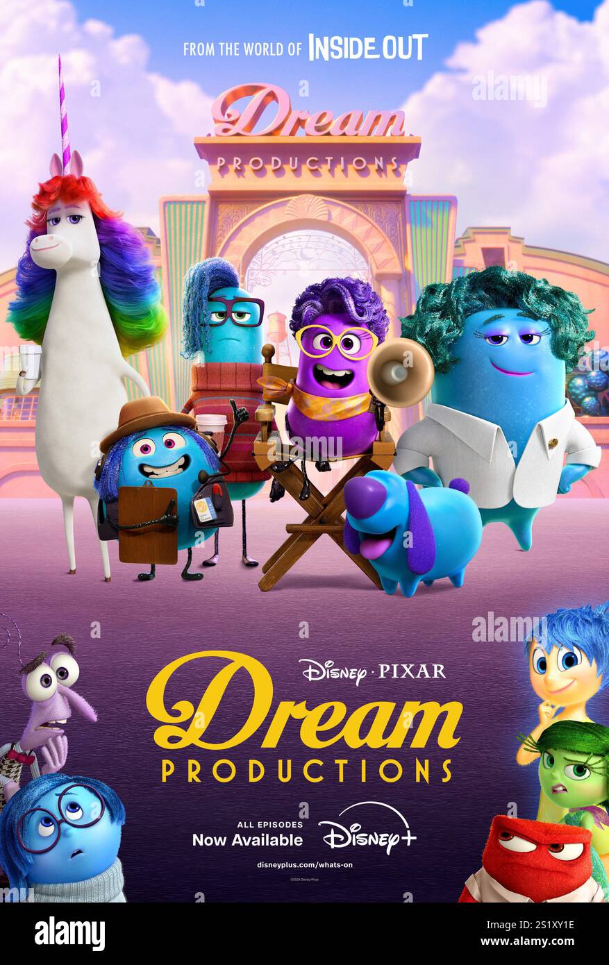 Affiche Dream Productions Banque D'Images