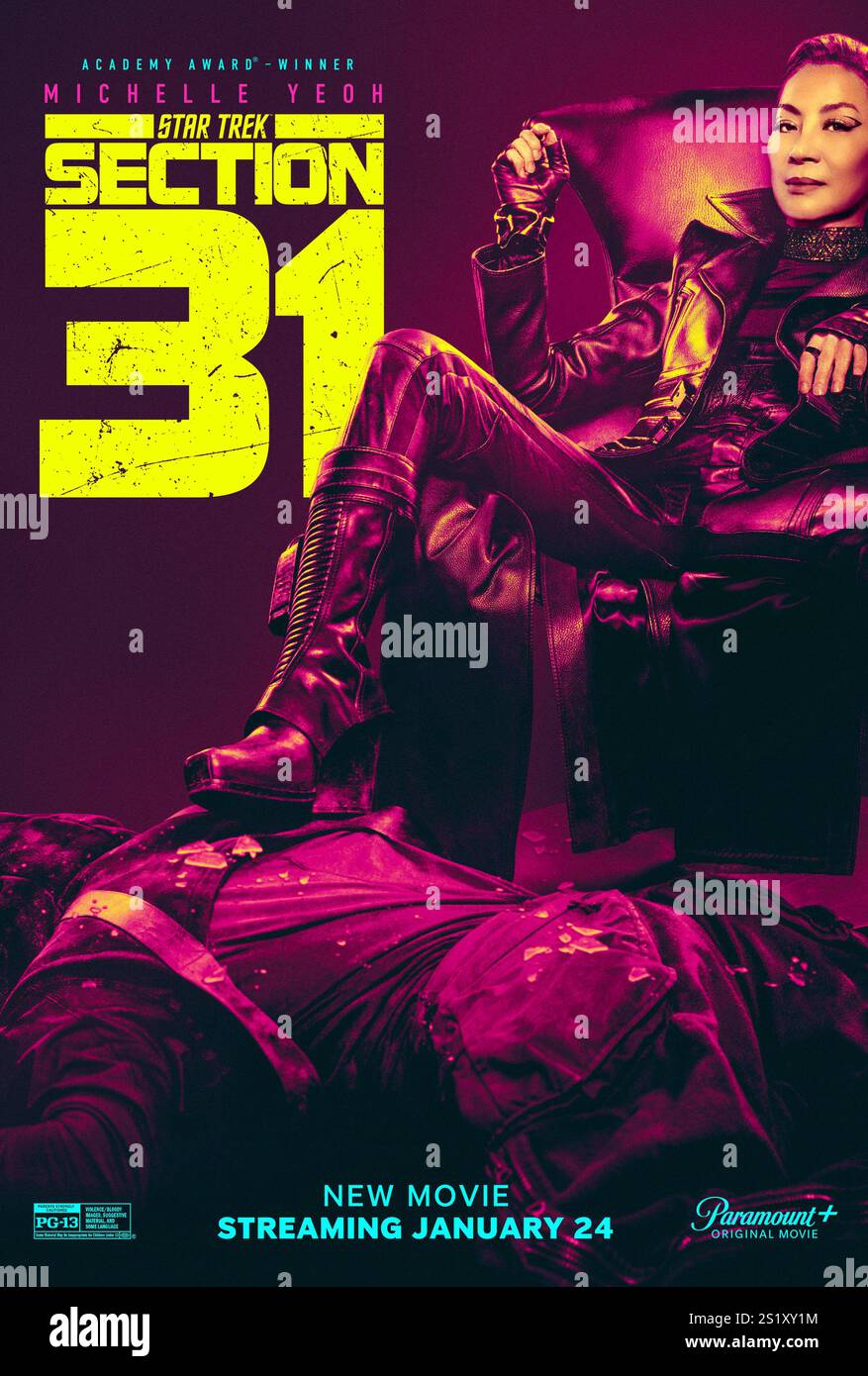 Star Trek section 31 affiche Michelle Yeoh Banque D'Images