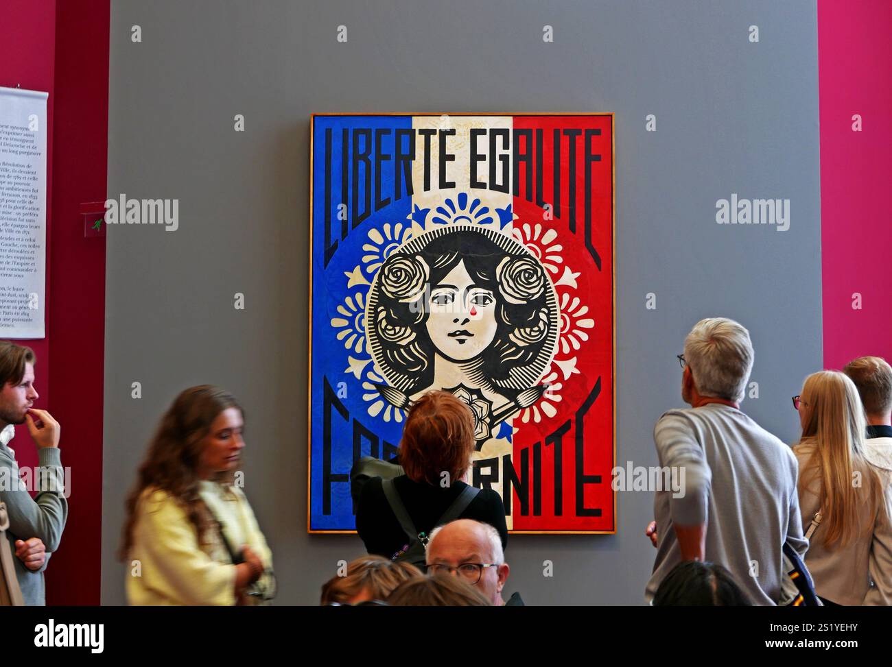 Musée le petit Palais, nous sommes ici exposition, Paris, 75008, France, Europe Banque D'Images
