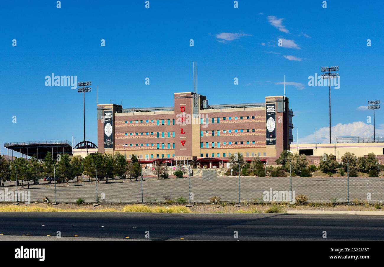 UNLV, Université de Las Vegas, Sam Boyd Stadium à Las Vegas Banque D'Images