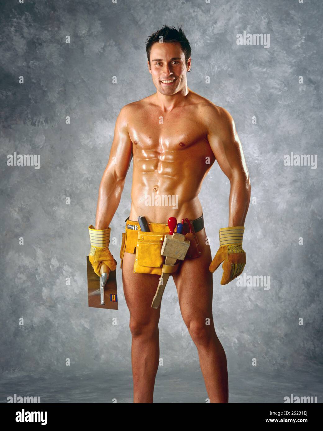 Picture Bank Men Banque D'Images