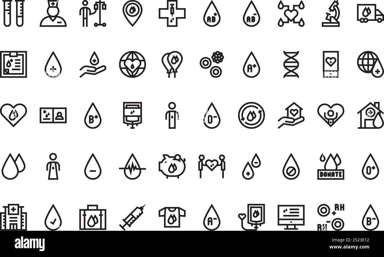 Collection d'icônes vectorielles de haute qualité avec contour modifiable. Idéal pour les projets professionnels et créatifs. Illustration de Vecteur