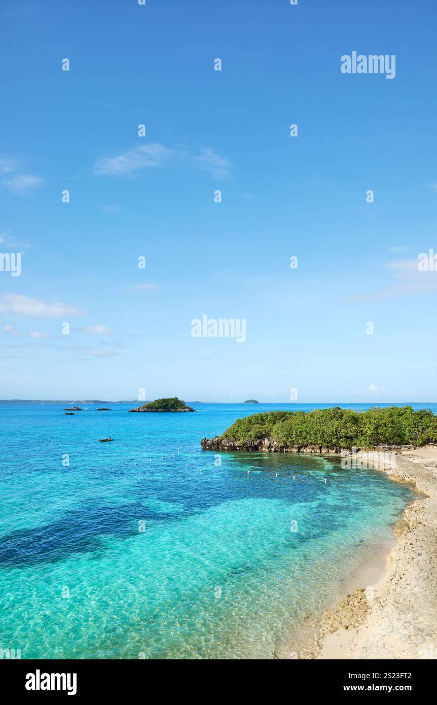 Photo de la rive de l'île Malapascua, Philippines Banque D'Images