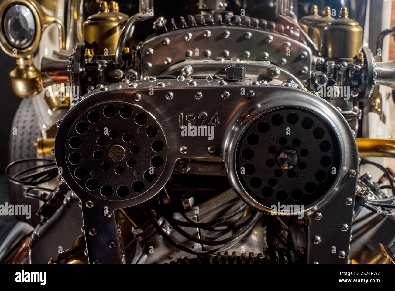 Automatron, la tige chaude Steam punk unique fabriquée à la main Banque D'Images