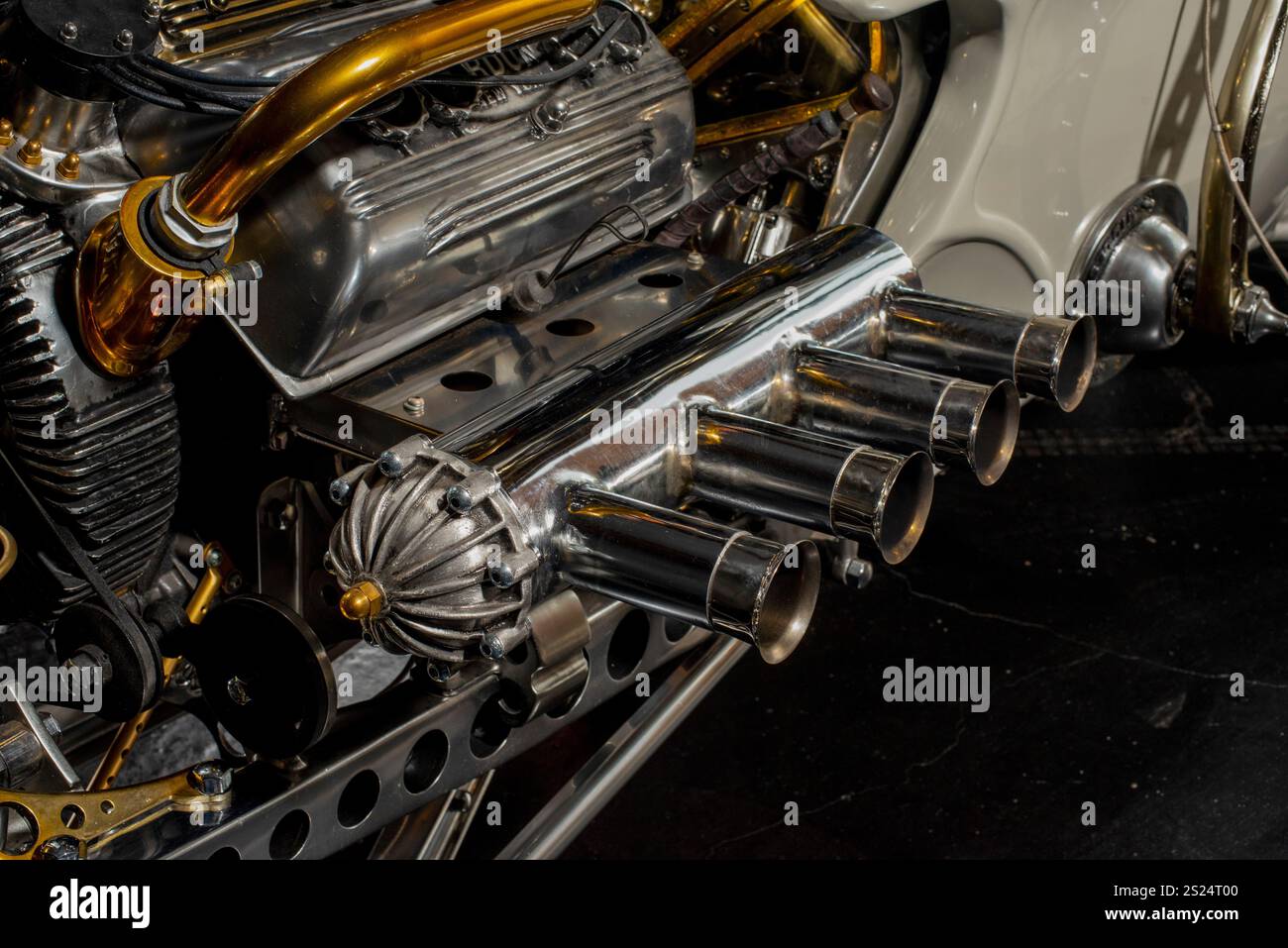 Automatron, la tige chaude Steam punk unique fabriquée à la main Banque D'Images