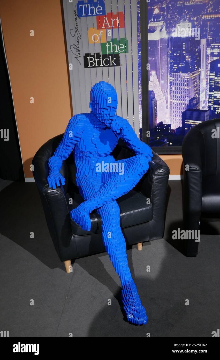 The Art of the Brick LEGO de Nathan Sawaya, Paris, France, Europe Banque D'Images