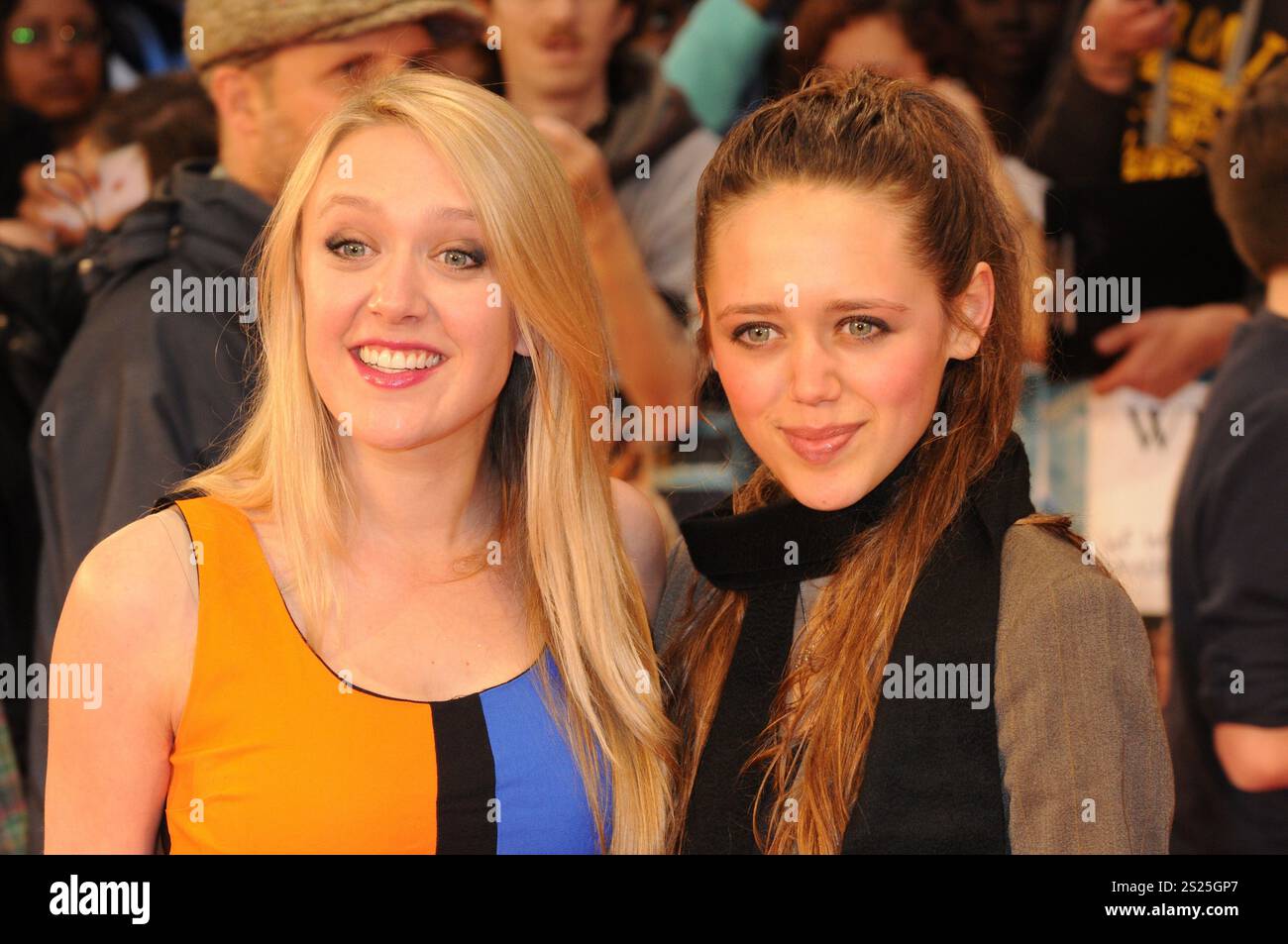 Emily Head, Daisy Head, Marvel Avengers Assemble, European Premiere, vue, Westfield, Londres. 19.04.12 Banque D'Images
