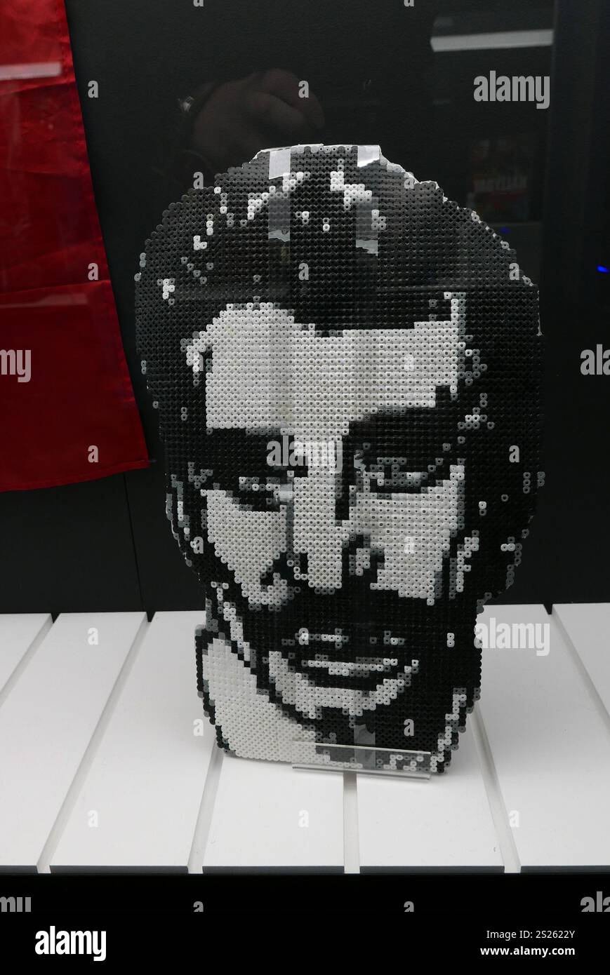 Johnny Hallyday, L'exposition, Paris, France, Europe Banque D'Images