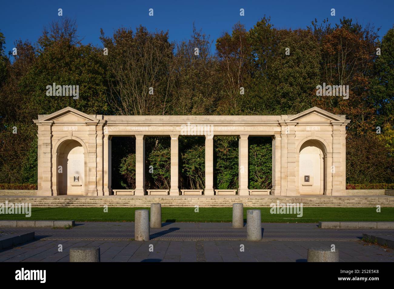 Mémorial de Bayeux, Normandie, France Banque D'Images