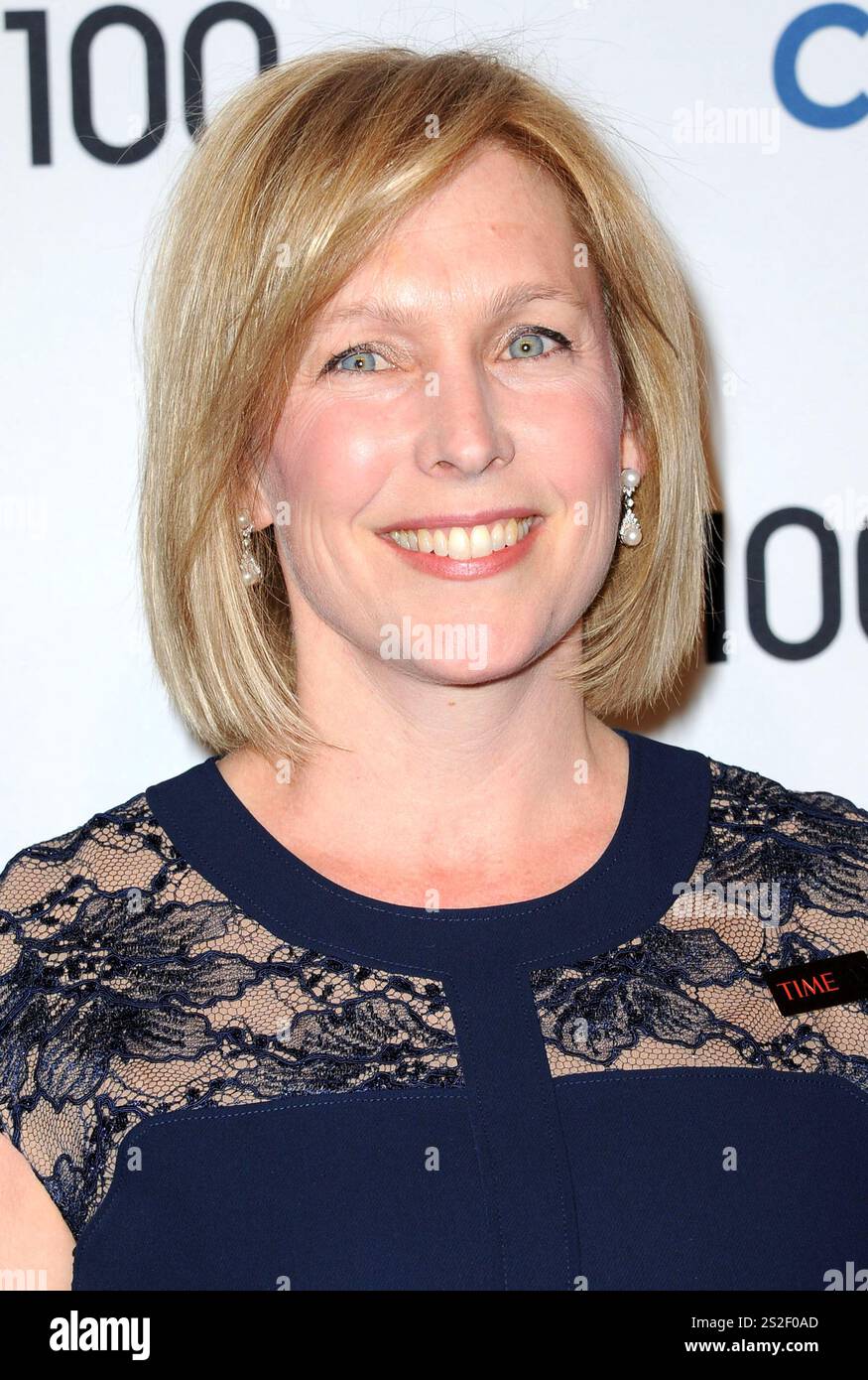 Kirsten Gillibrand at the TIME 100 Gala - TIME's 100 personnes les plus influentes au monde au Jazz at Lincoln Center à New York City - 29 avril 2014 Banque D'Images