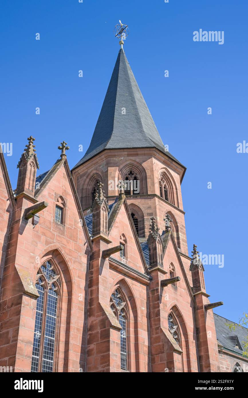 Stiftskirche préparés Martin und préparé Maria, Kaiserslautern, Rheinland-Pfalz, Deutschland Banque D'Images