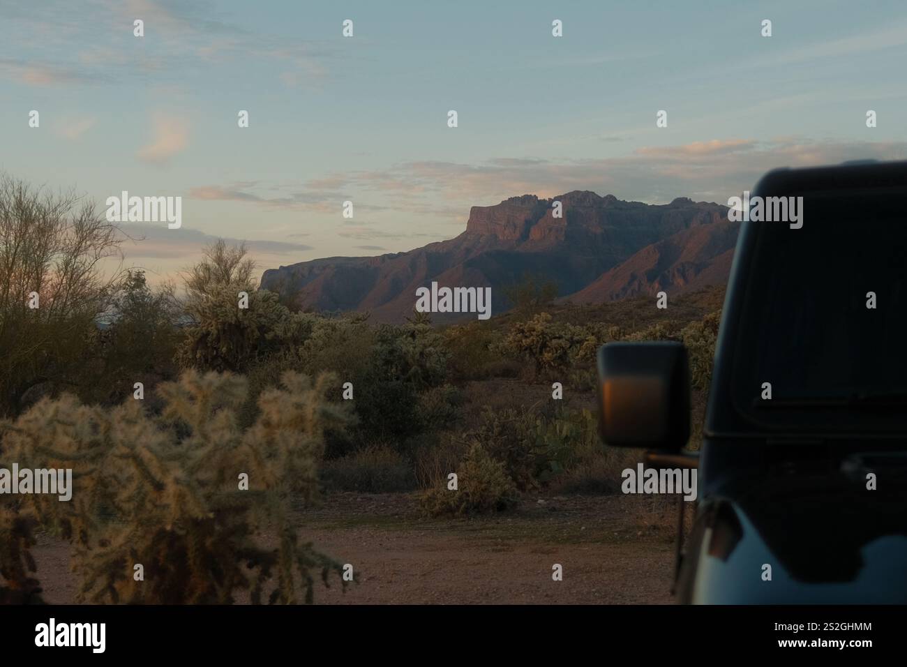 Scènes de montagne dans la nature Banque D'Images