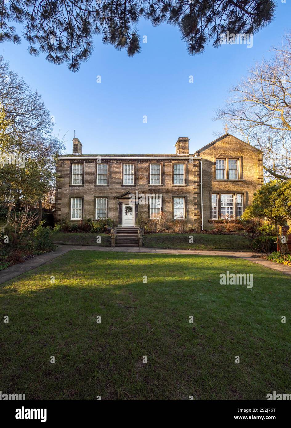 Musée du Parsonage de Brontë, Haworth, West Yorkshire, Royaume-Uni Banque D'Images