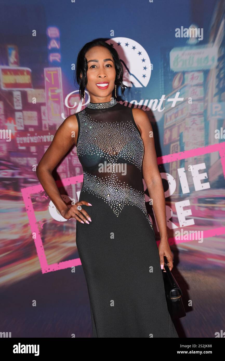 Lady Anne Welsh assiste à une fête de lancement de la nouvelle série de Geordie Shore, au Thai Square Restaurant and Club, au centre de Londres. Date de la photo : mardi 7 janvier 2025. Banque D'Images