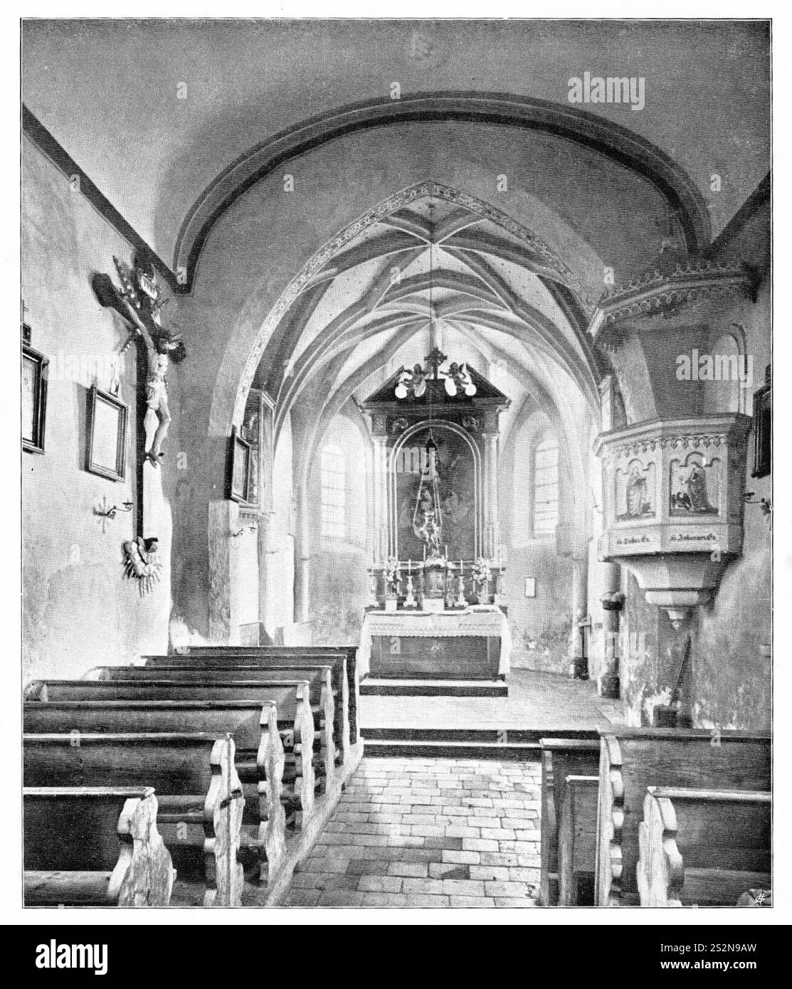 Filialkirche Göming - ÖKT 10 II - S 464. Banque D'Images