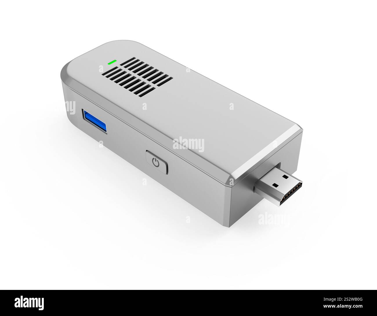 Bâton blanc PC Banque D'Images