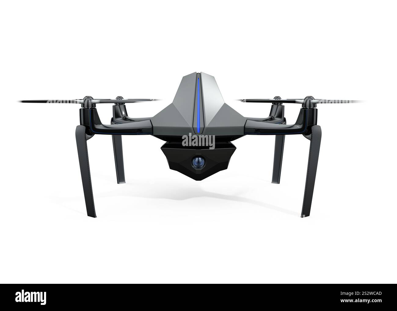 Drone furtif avec caméra de surveillance haute résolution Banque D'Images