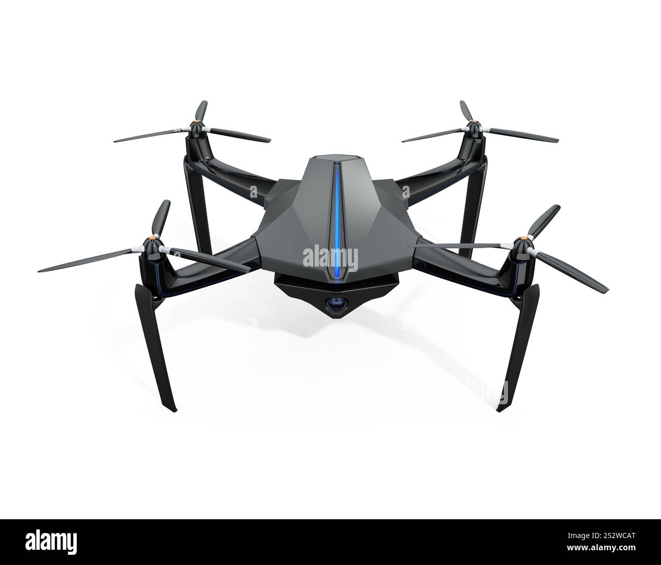 Drone furtif avec caméra de surveillance haute résolution Banque D'Images