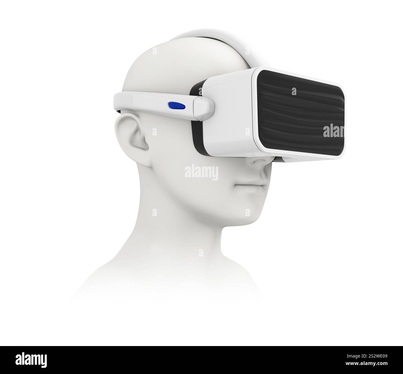 Image casque VR. Banque D'Images