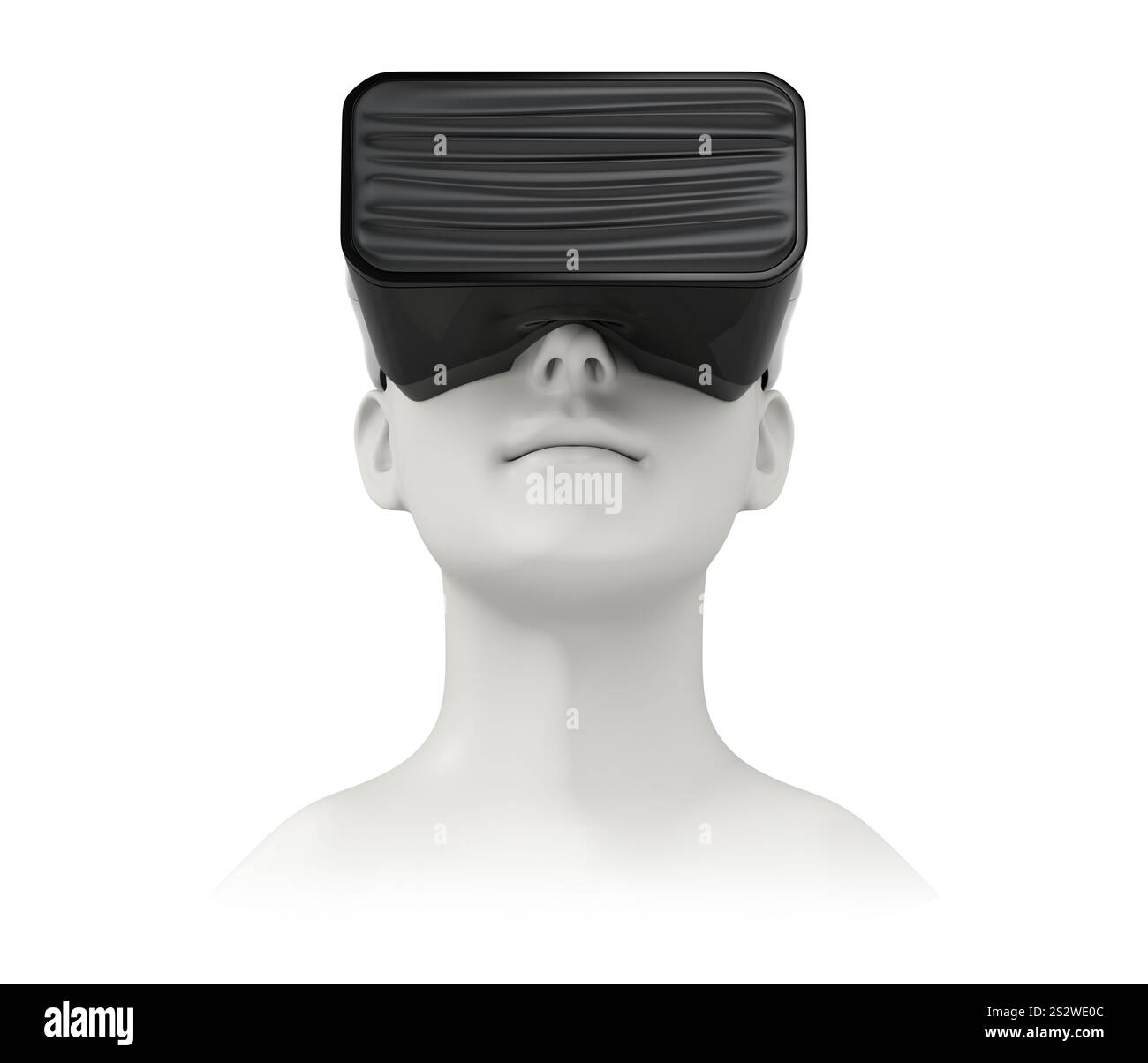 Image casque VR. Banque D'Images