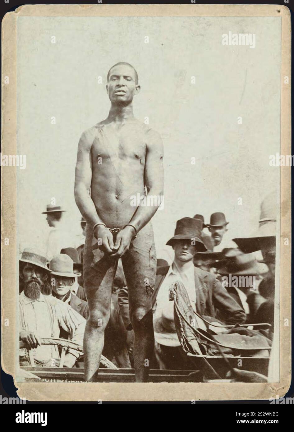 Frank Embree 1899. Banque D'Images