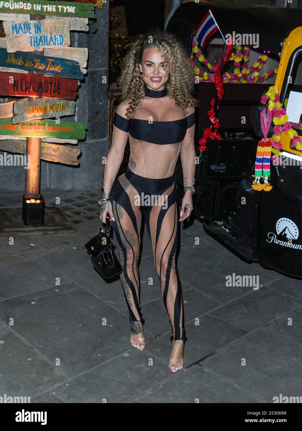 Londres, Royaume-Uni. 07 janvier 2025. Chantelle Connelly a assisté à une séance photo et à la projection de 'Geordie Shore' au Thai Square Trafalgar Square à Londres. (Photo de Brett Cove/SOPA images/SIPA USA) crédit : SIPA USA/Alamy Live News Banque D'Images