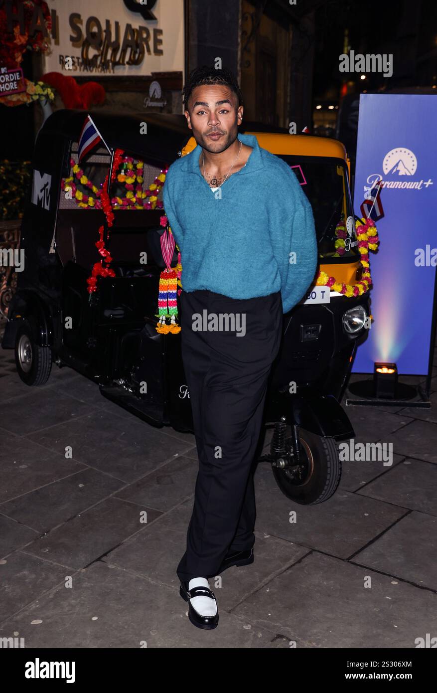 Londres, Royaume-Uni. 07 janvier 2025. Nathan Henry a assisté à une séance photo et à la projection de 'Geordie Shore' au Thai Square Trafalgar Square à Londres. (Photo de Brett Cove/SOPA images/SIPA USA) crédit : SIPA USA/Alamy Live News Banque D'Images