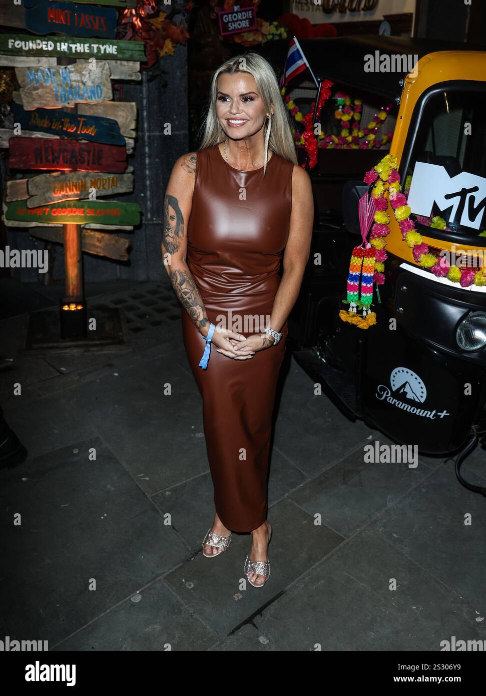 Londres, Royaume-Uni. 07 janvier 2025. Kerry Katona assisté à une séance photo et à la projection de 'Geordie Shore' au Thai Square Trafalgar Square à Londres. (Photo de Brett Cove/SOPA images/SIPA USA) crédit : SIPA USA/Alamy Live News Banque D'Images