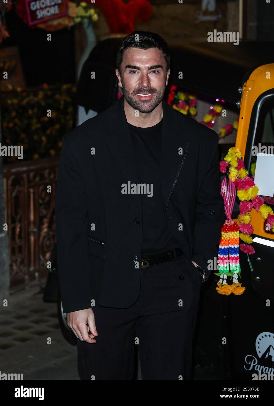 Londres, Royaume-Uni. 07 janvier 2025. James Tindale assisté à une séance photo et à la projection de 'Geordie Shore' au Thai Square Trafalgar Square à Londres. (Photo de Brett Cove/SOPA images/SIPA USA) crédit : SIPA USA/Alamy Live News Banque D'Images