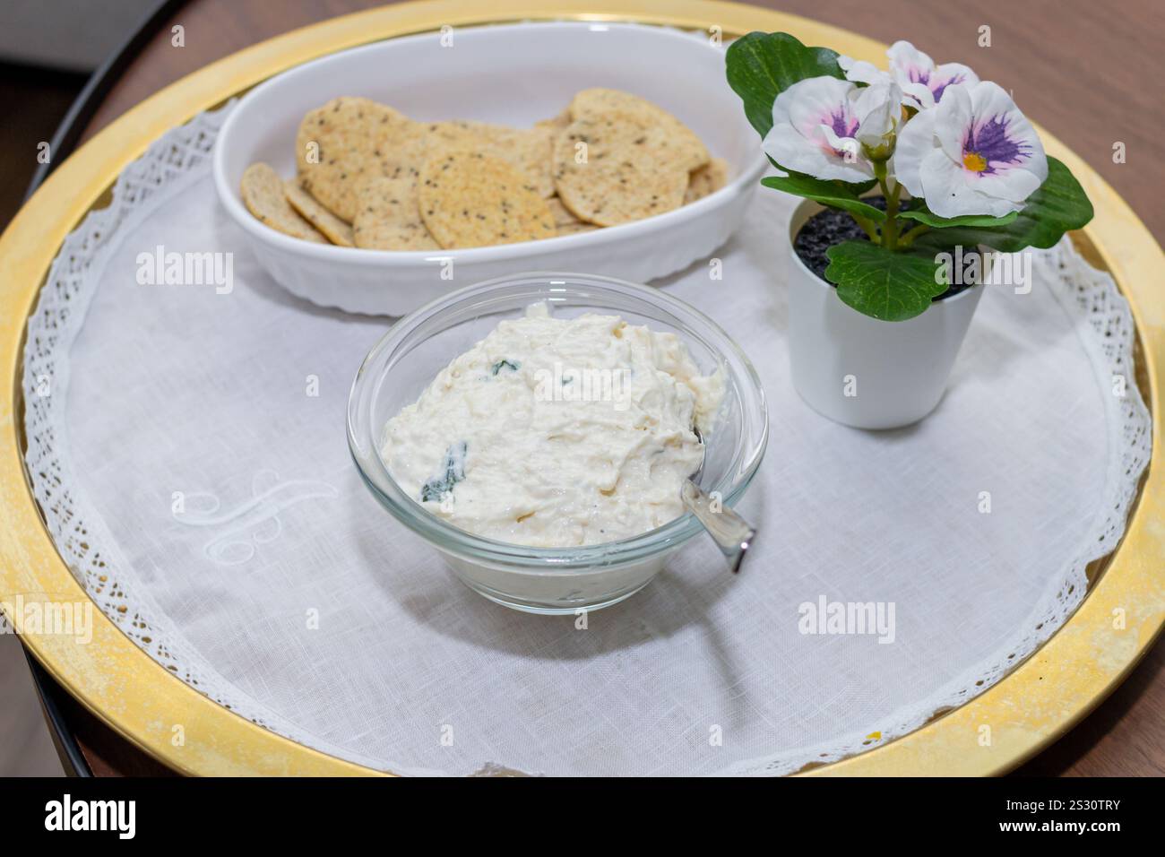 Photgraphie alimentaire repas savoureux nourriture saine et délicieuse à la maison. Banque D'Images