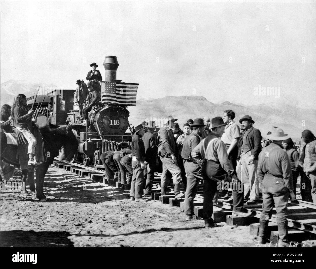 Le cheval de fer Date : 1924 Banque D'Images