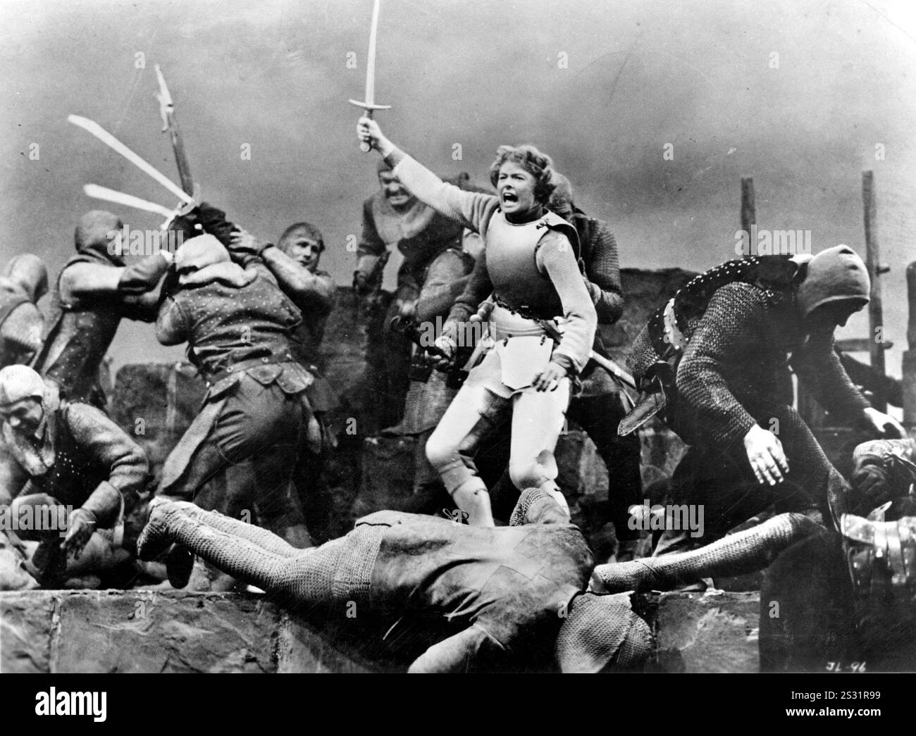 JEANNE D'ARC RKO RADIO PHOTOGRAPHIE INGRID BERGMAN dans le rôle de Jeanne d'Arc date : 1948 Banque D'Images