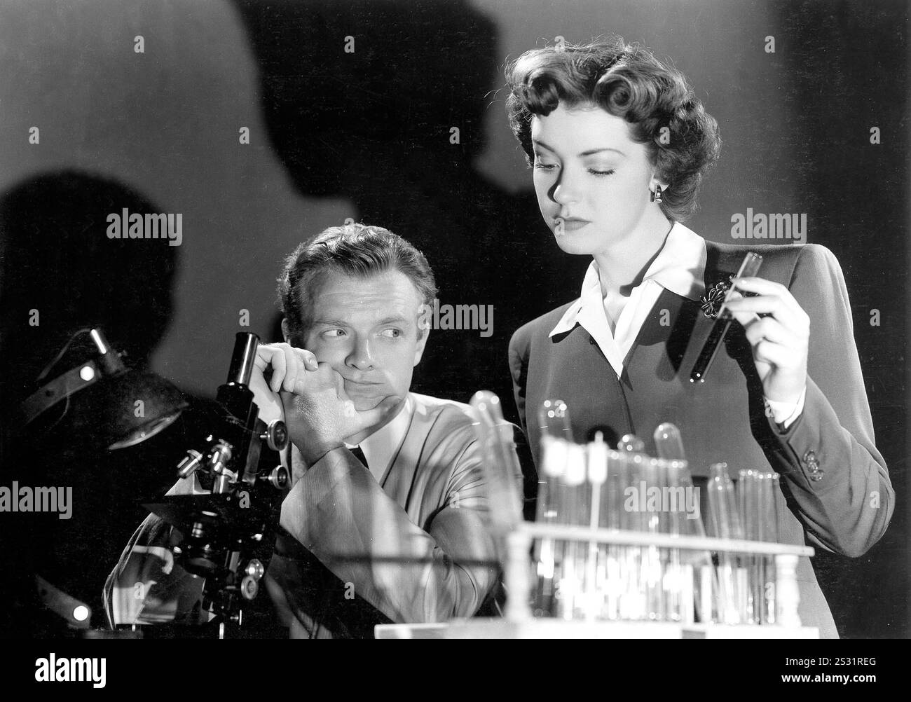 KID GANT KILLER VAN HEFLIN, MARSHA HUNT date : 1942 Banque D'Images