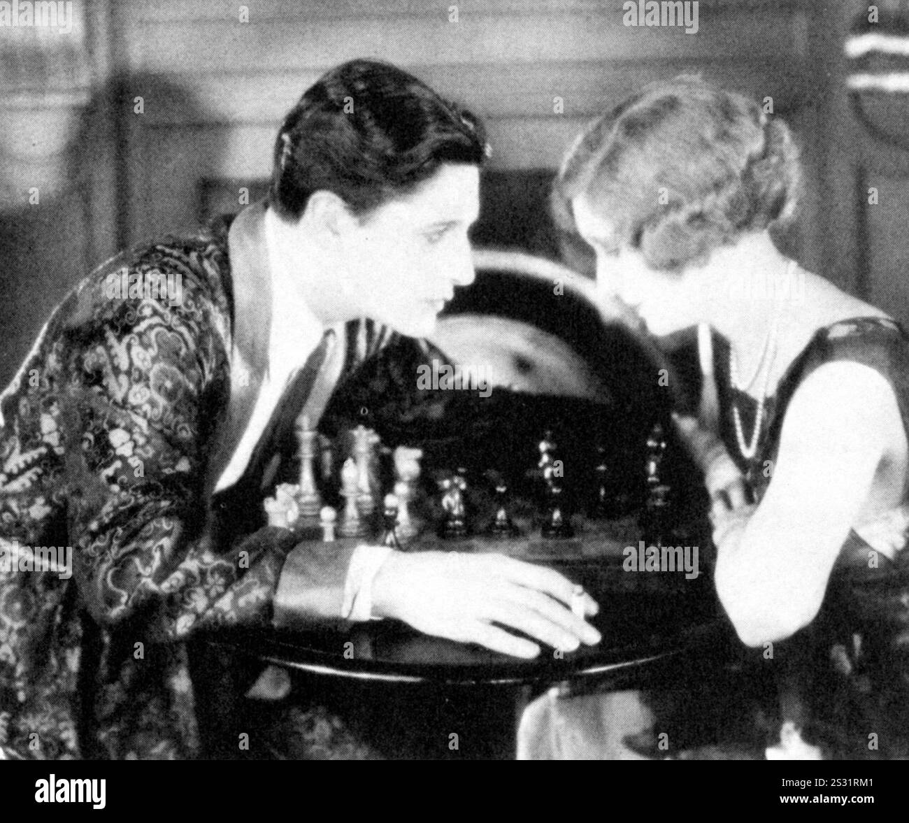 LE LOCATAIRE IVOR NOVELLO, DAISY JACKSON date : 1926 Banque D'Images