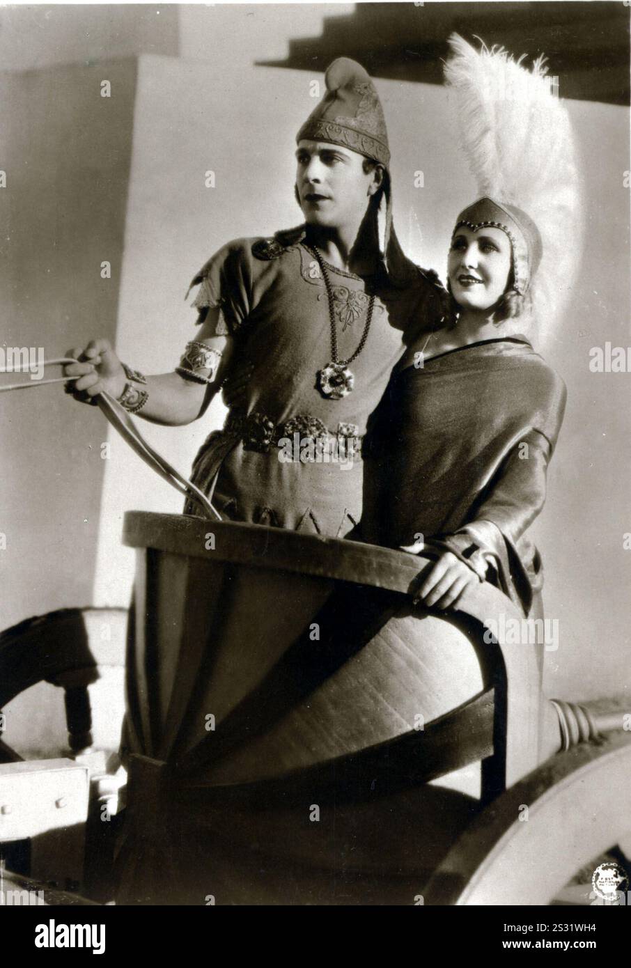 LA VIE PRIVÉE D'HÉLÈNE DE TROY RICARDO CORTEZ, MARIA CORDA date : 1927 Banque D'Images