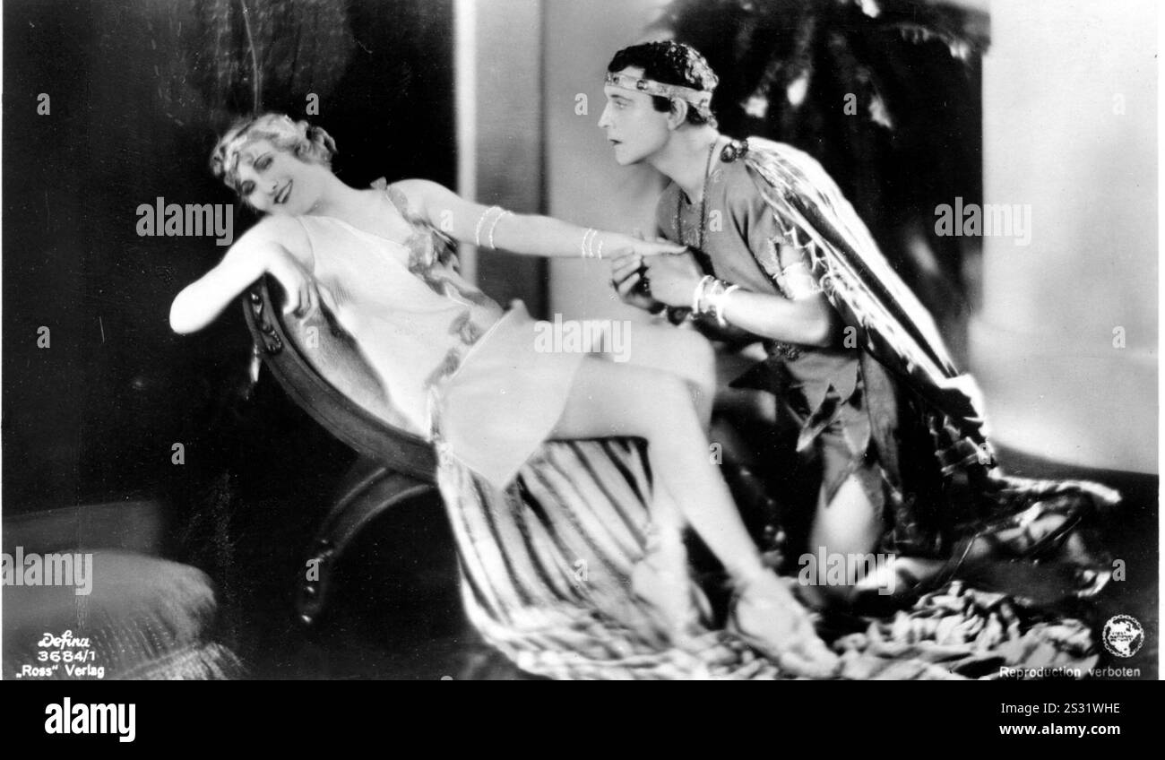 LA VIE PRIVÉE D'HÉLÈNE DE TROIE MARIA CORDA, RICARDO CORTEZ date : 1927 Banque D'Images