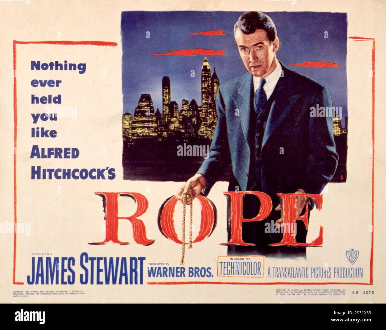 ROPE Date : 1948 Banque D'Images