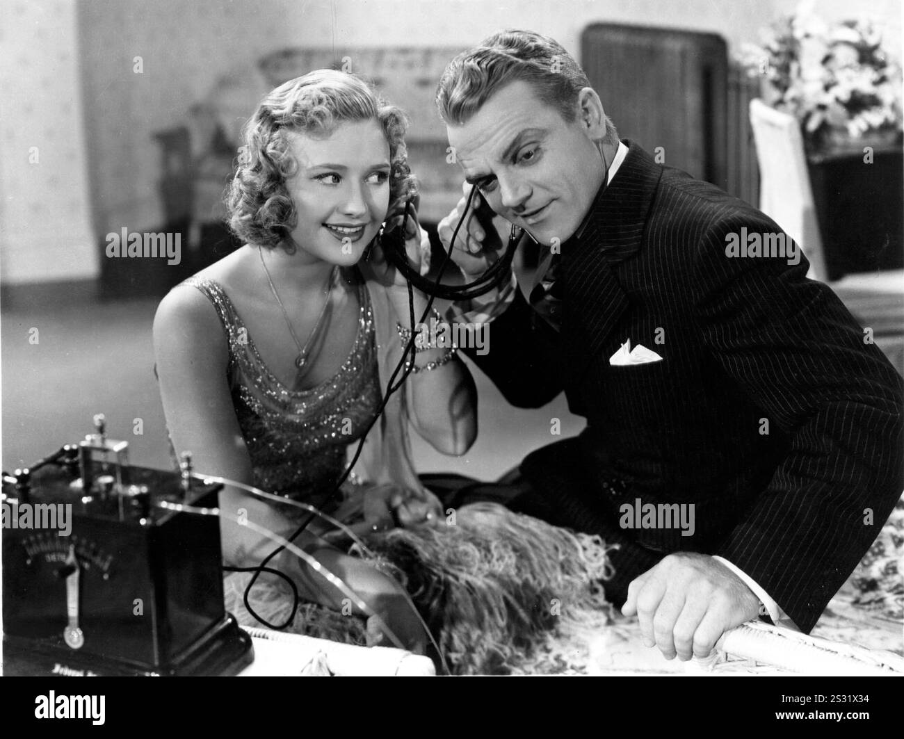 WARNER BROS PRISCILLA LANE, JAMES CAGNEY, date : 1939 Banque D'Images