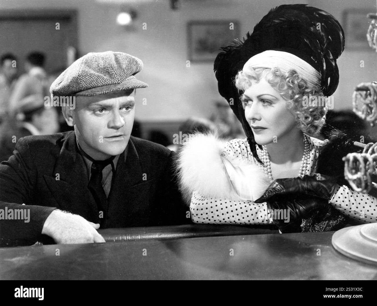 WARNER BROS JAMES CAGNEY, GLADYS COOPER date : 1939 Banque D'Images