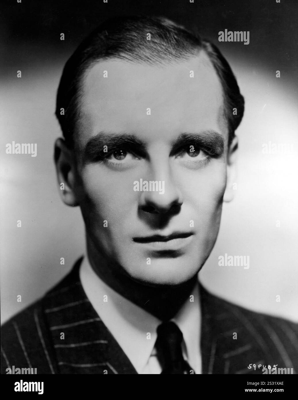 AGENT SECRET JOHN GIELGUD date : 1936 Banque D'Images