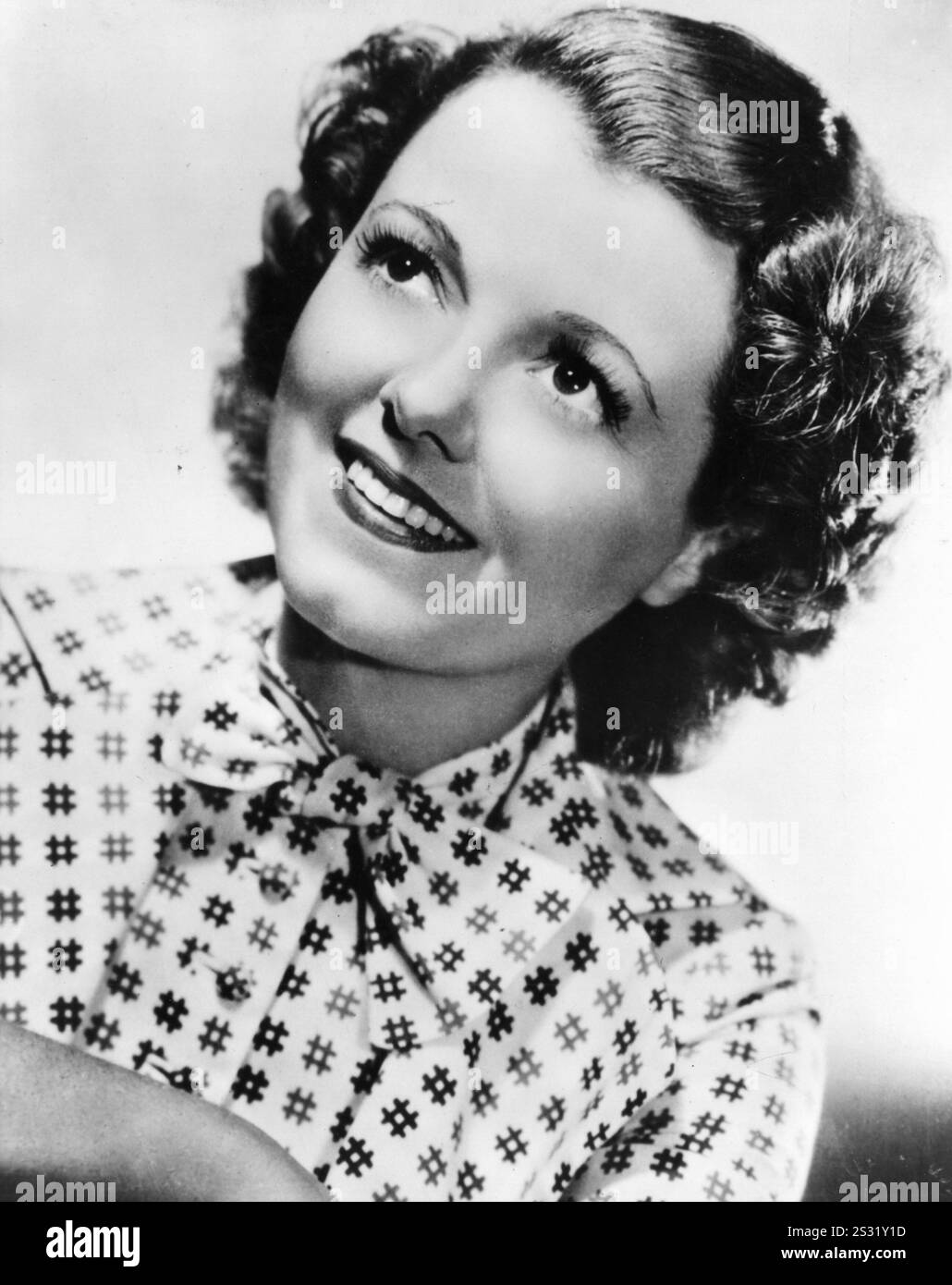 UNE ÉTOILE EST NÉE JANET GAYNOR UNE IMAGE INTERNATIONALE SELZNICK date : 1936 Banque D'Images