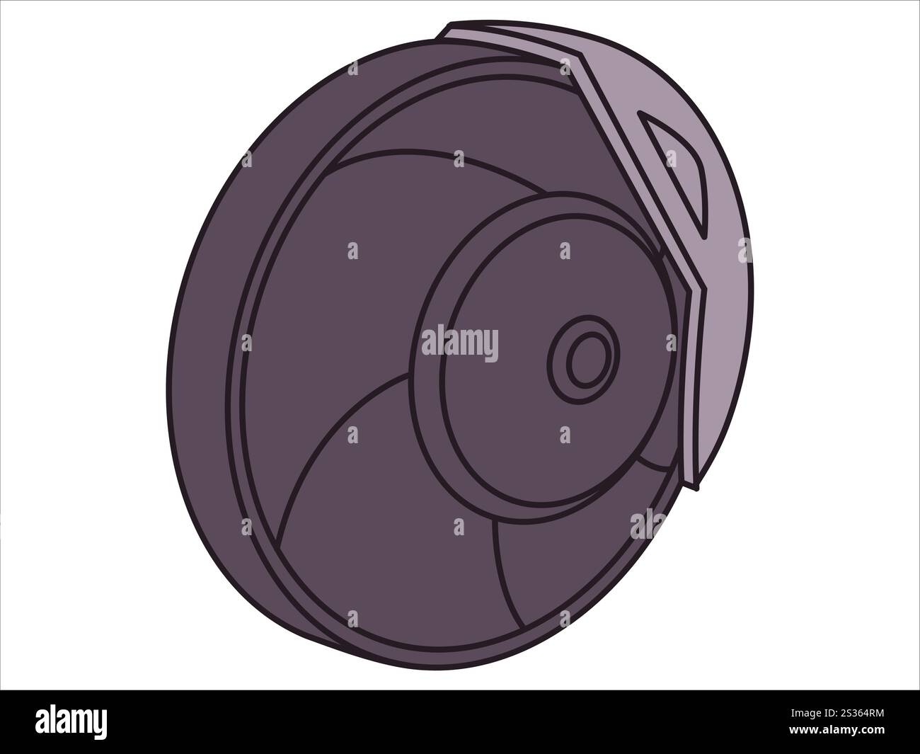 Pièces de frein de voiture élément d'automobile élément d'automobile système de freinage mécanisme étrier cylindre plaquette rotor ensemble d'icônes de conception Illustration de Vecteur