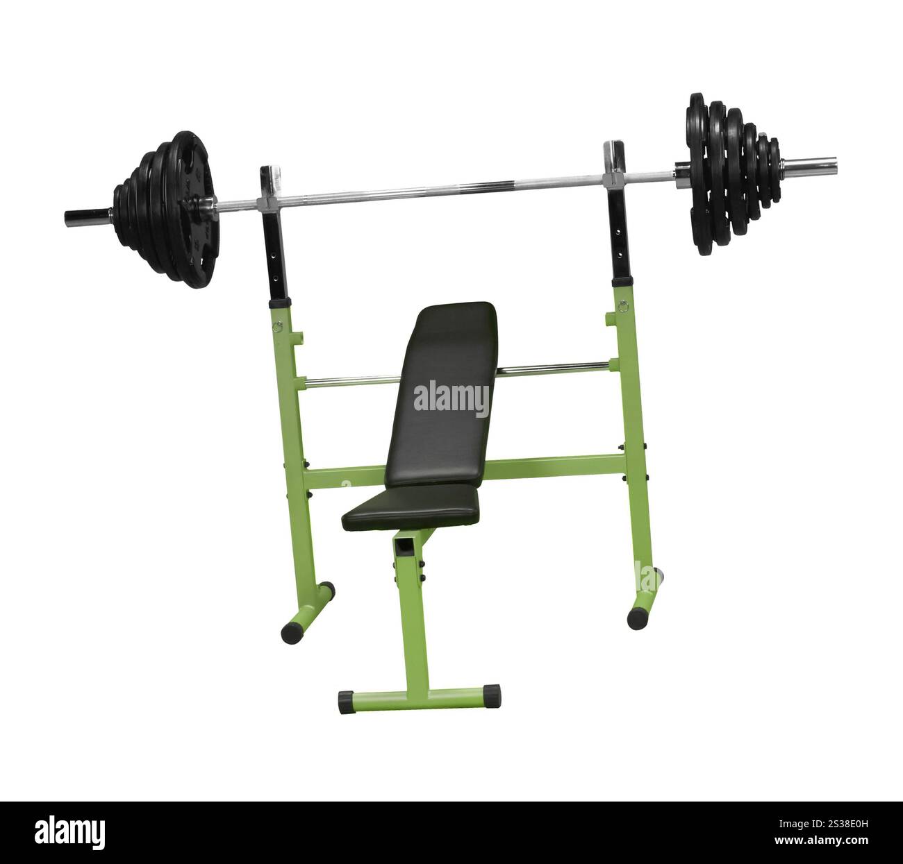 équipement sportif isolé sur fond blanc. equipement sportif Banque D'Images